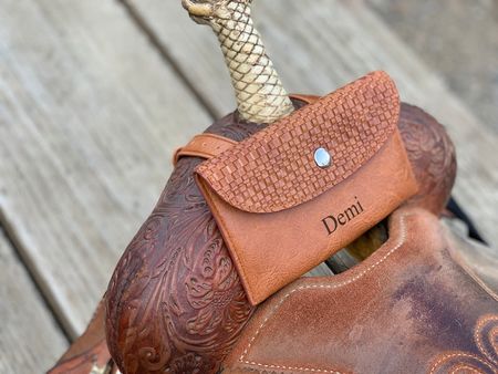 Personalized Saddle Bag